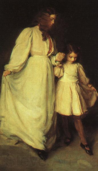 Beaux, Cecilia Dorothea and Francesca France oil painting art